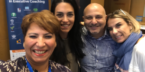 Leaders and coaches from Kompass Consultancy during a collaborative team and leadership development gathering